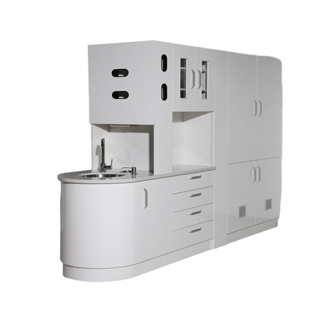 Dental Center Island Cabinet