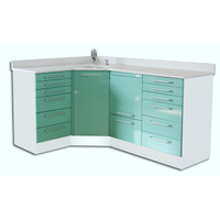 Various Styles Drawer Dental Cabinet with Sink