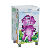 Cartoon Children Style Mobile Dental Cabinet