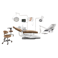 Portable dental unit dental chair for sale American with light cure light