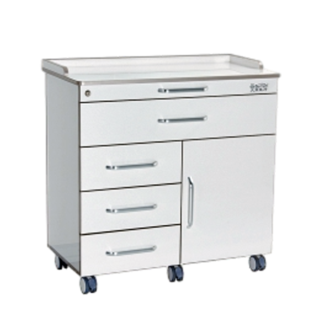 Multifunctional Mobile Dental Cabinet